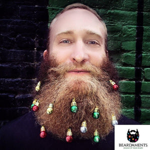 The Original Beardaments Beard Ornaments-Beard Ornaments-Beardaments-Beardaments Beard Ornaments Glitter